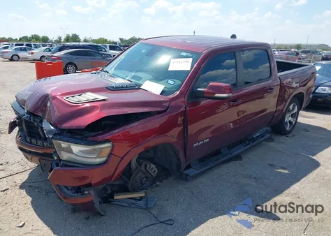 2020 Ram 1500 Laramie 4X2 5'7 Box from USA, damaged, VIN 1C6RREJT3LN299212